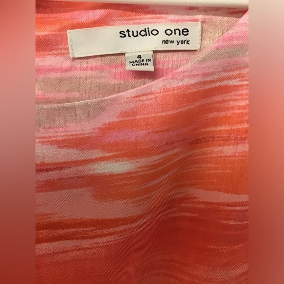 Studio one New York sleeveless midi dress size 4 - Picture 3 of 8